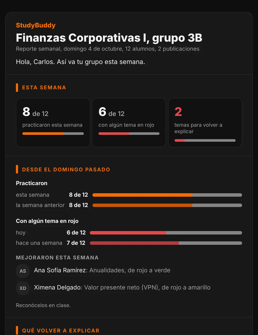 El correo del domingo con el resumen de la semana